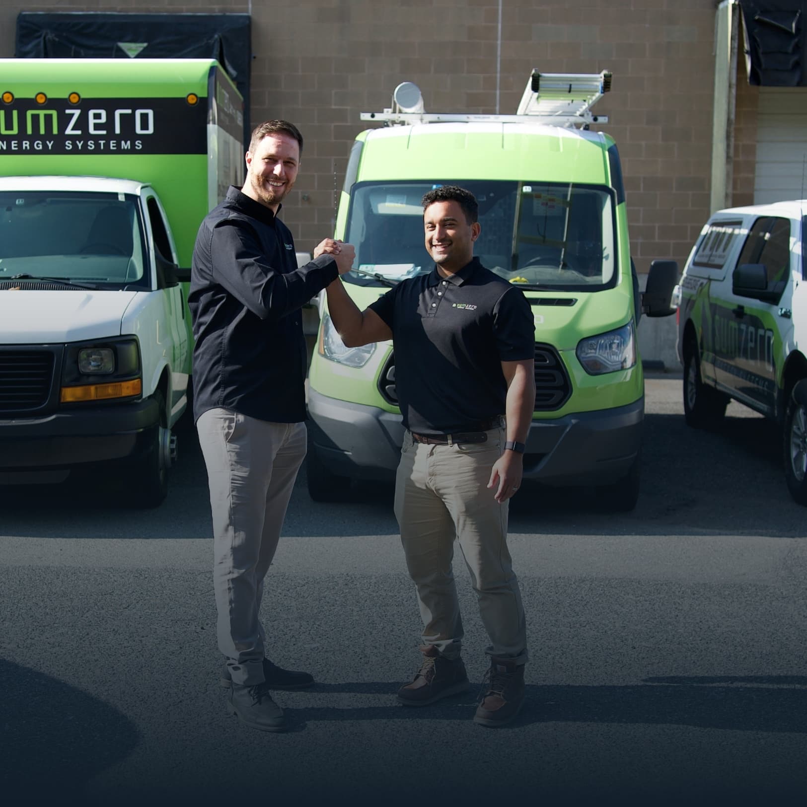 Ilija Crnobrnja and David — SumZero Energy Systems